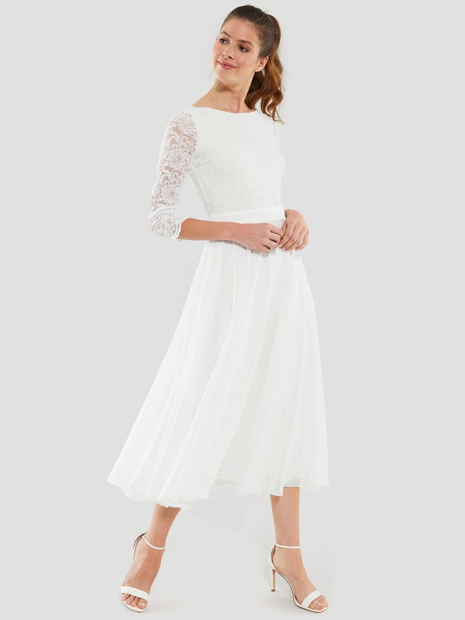 Swing midi dress