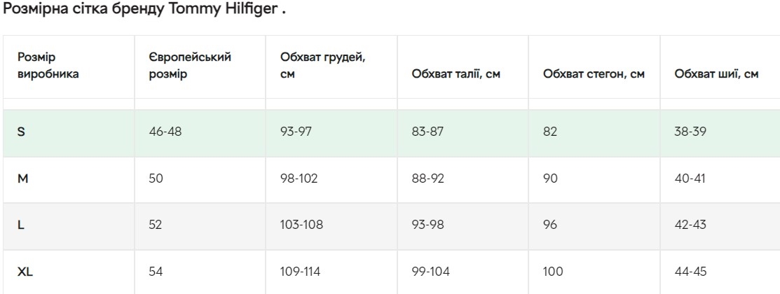 Куртка чоловiча Tommy Hilfiger