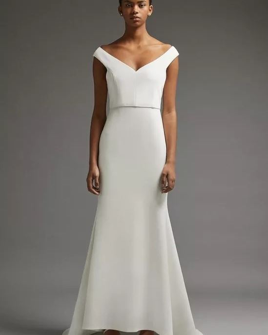 Coast Maxi dress with train