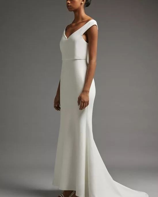 Coast Maxi dress with train