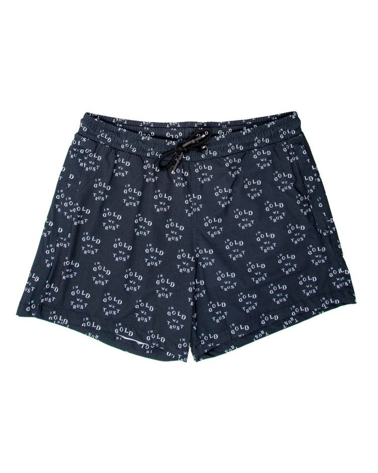 IN GOLD WE TRUST shorts